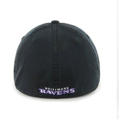 Baltimore Ravens '47 Franchise Logo Fitted Hat Black | 47 brand