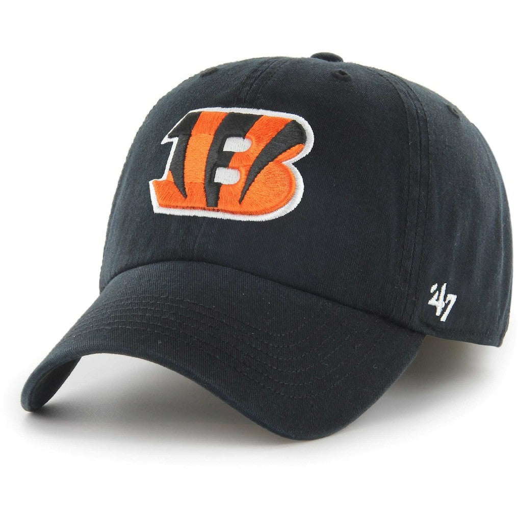Cincinnati Bengals '47 Franchise Logo Fitted Hat Black | 47 brand