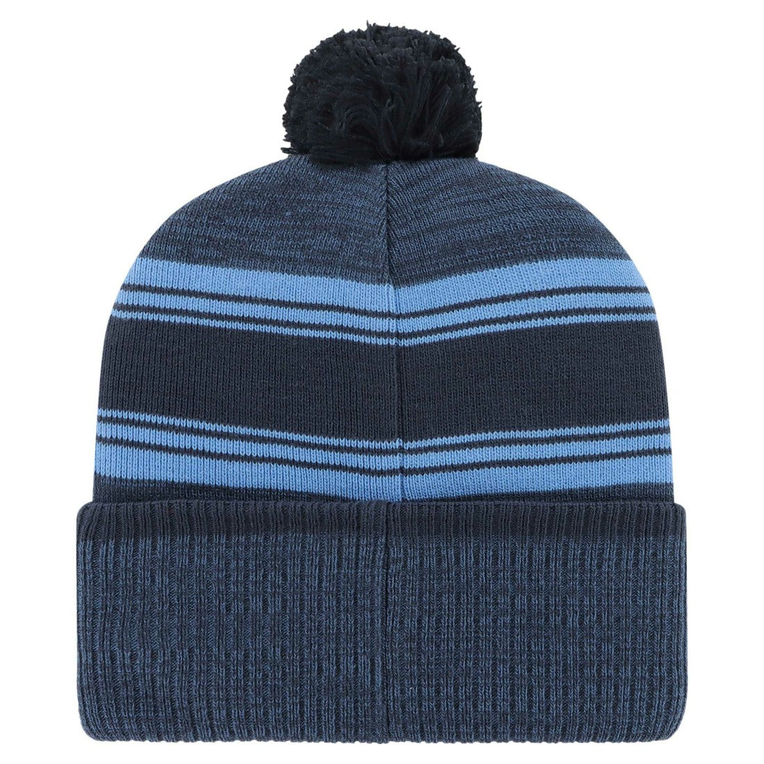 Tennessee Titans '47 Fadeout Cuffed Knit Hat with Pom Navy | 47 brand