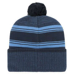 Tennessee Titans '47 Fadeout Cuffed Knit Hat with Pom Navy | 47 brand