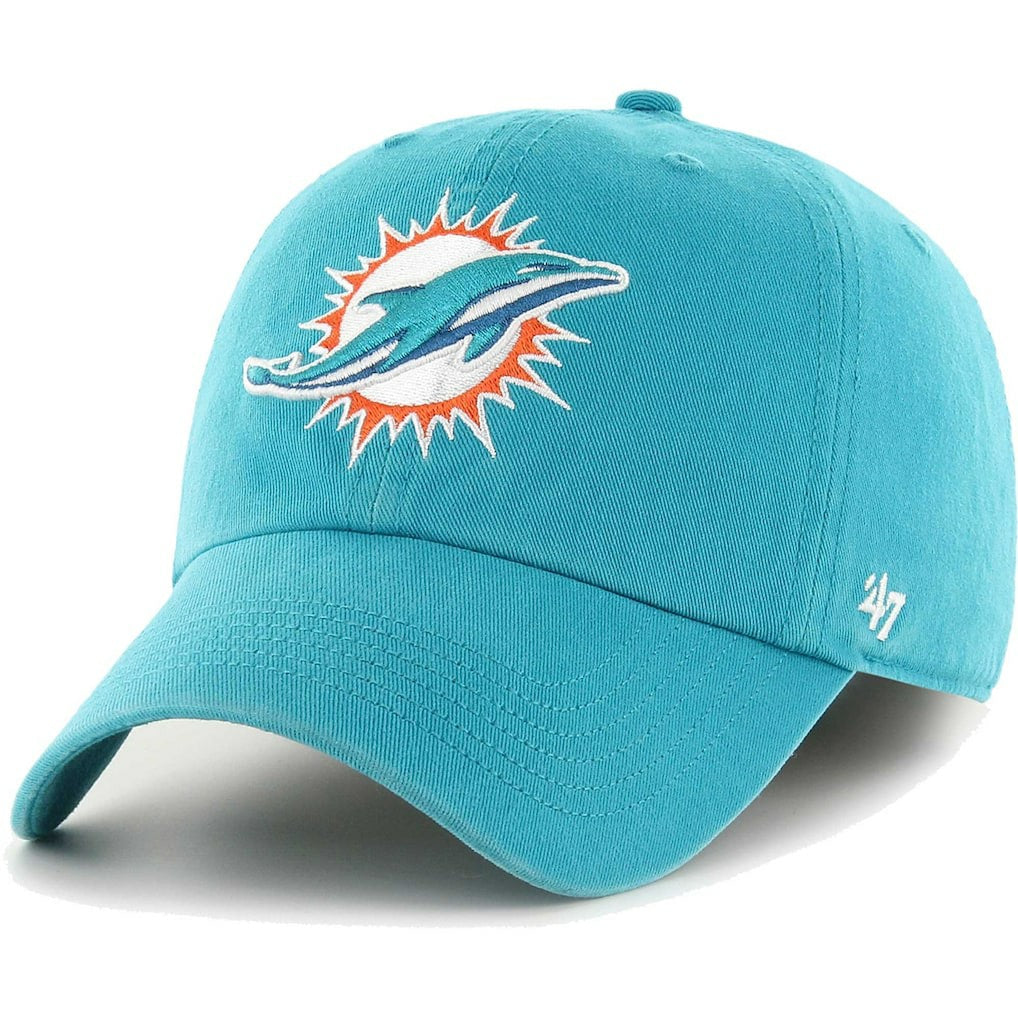 Miami Dolphins '47 Franchise Logo Fitted Hat Aqua | 47 brand
