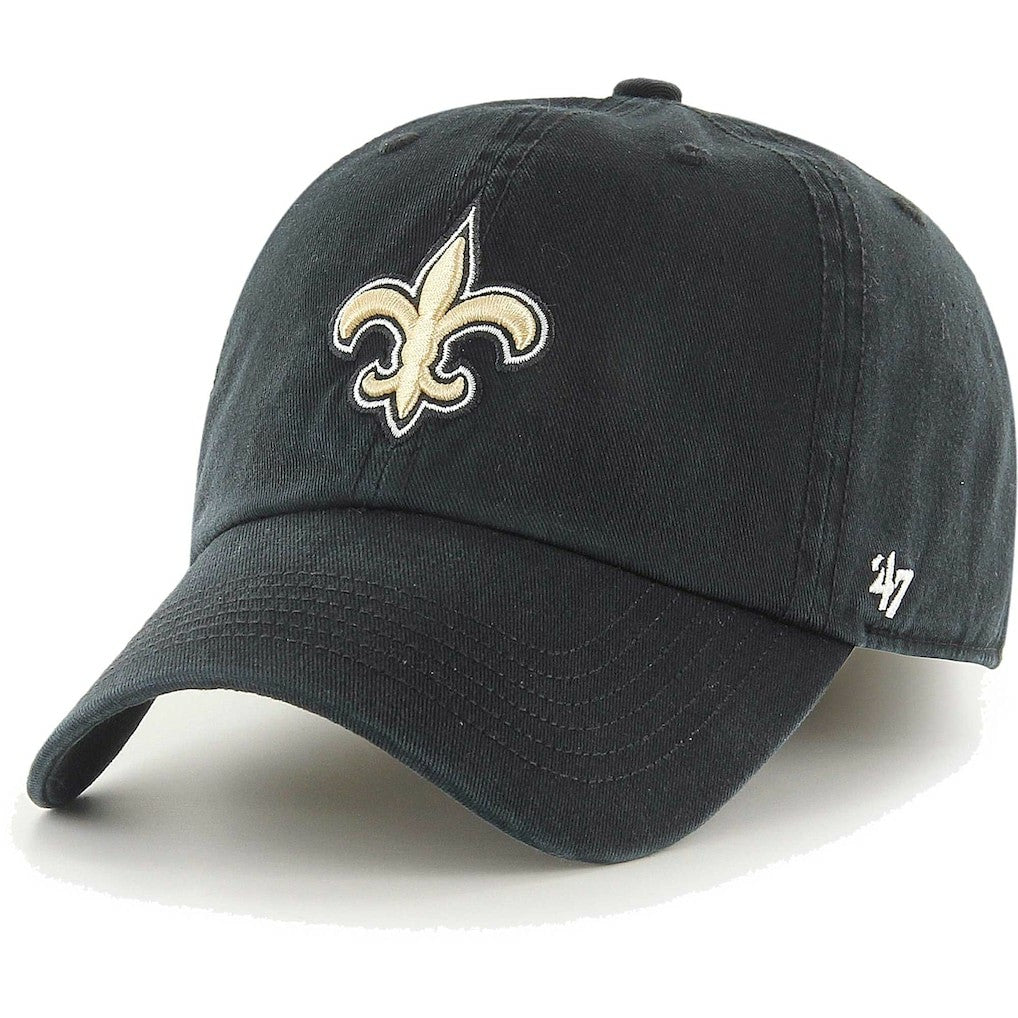 New Orleans Saints '47 Franchise Logo Fitted Hat Black | 47 brand