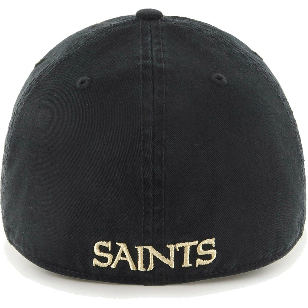 New Orleans Saints '47 Franchise Logo Fitted Hat Black | 47 brand