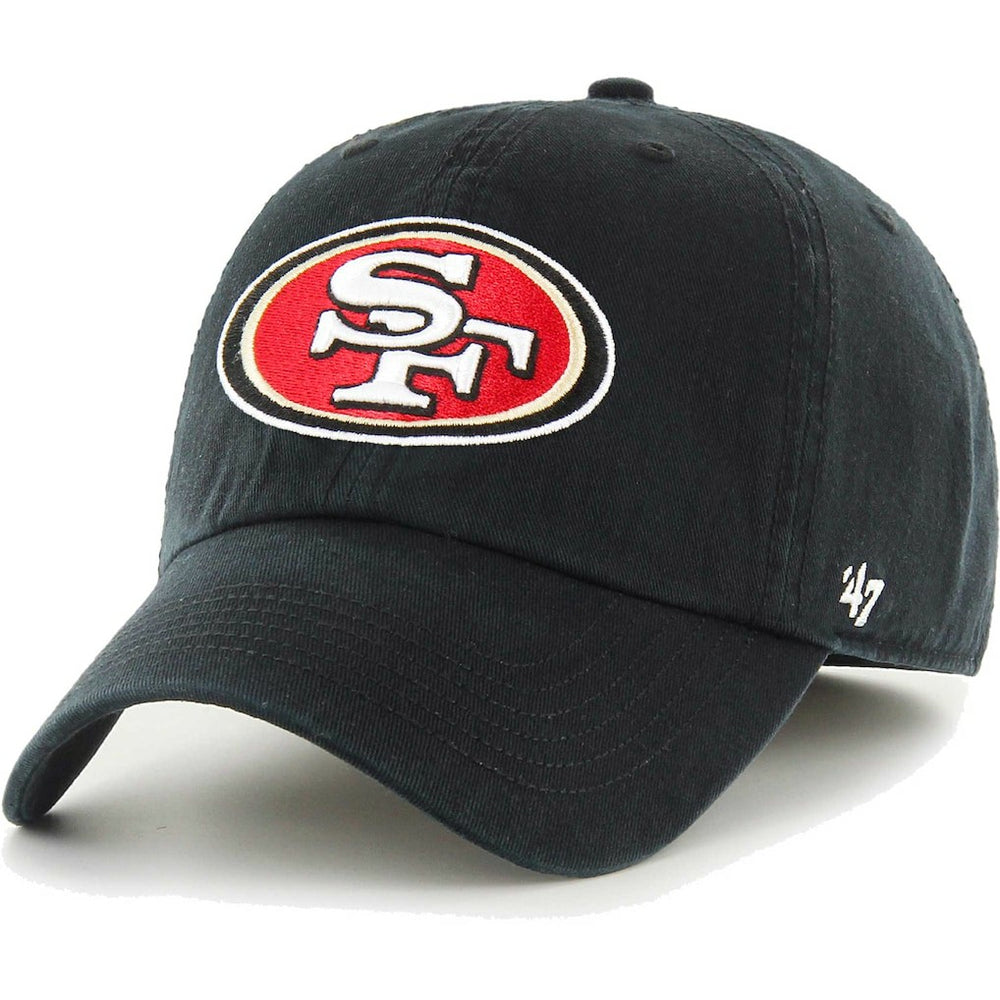 San Francisco 49ers '47 Franchise Logo Fitted Hat Black | 47 brand