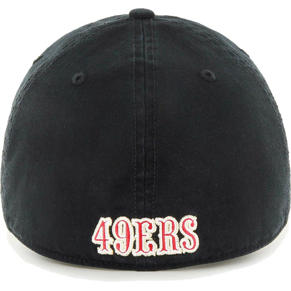 San Francisco 49ers '47 Franchise Logo Fitted Hat Black | 47 brand