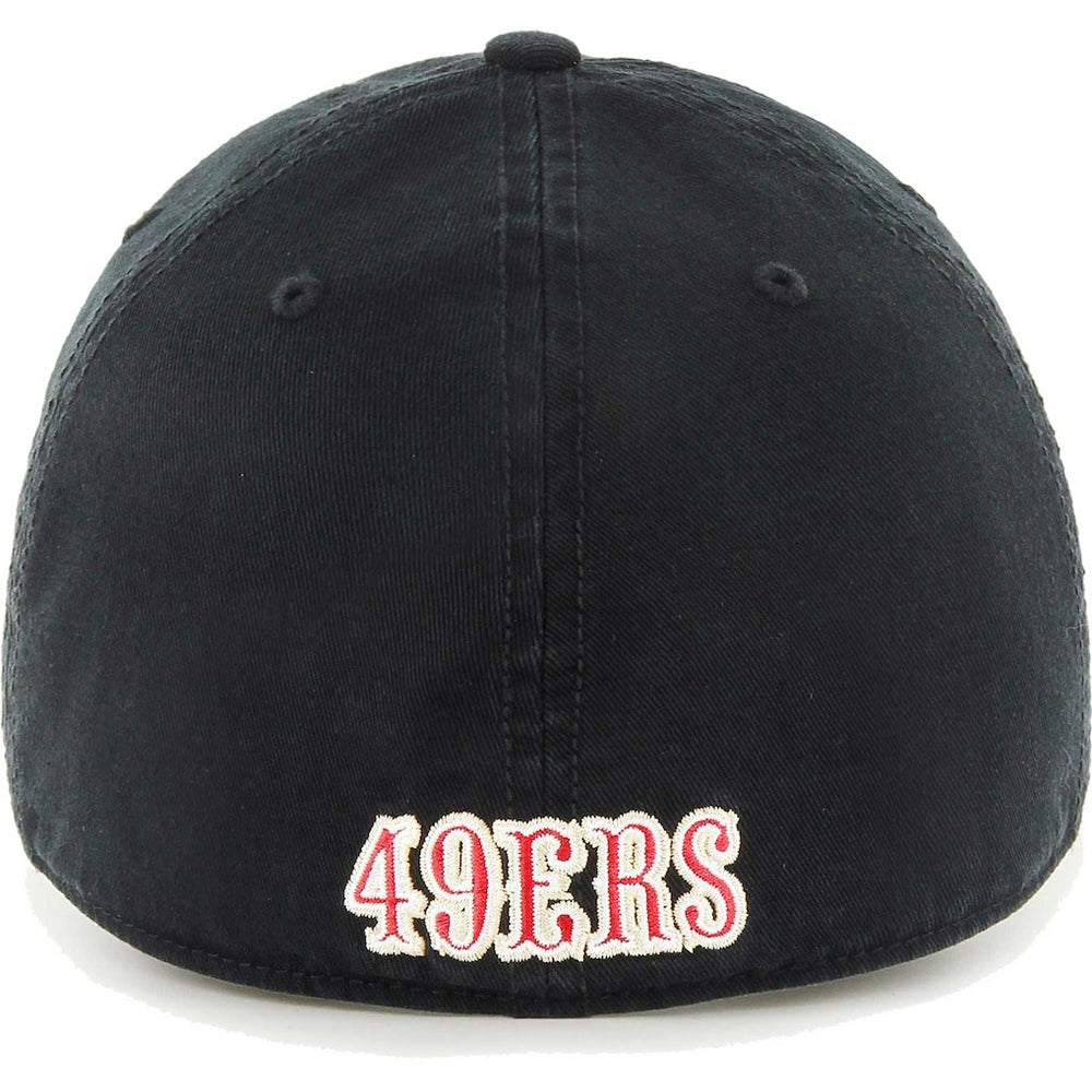 San Francisco 49ers '47 Franchise Logo Fitted Hat Black | 47 brand