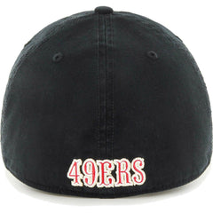 San Francisco 49ers '47 Franchise Logo Fitted Hat Black | 47 brand