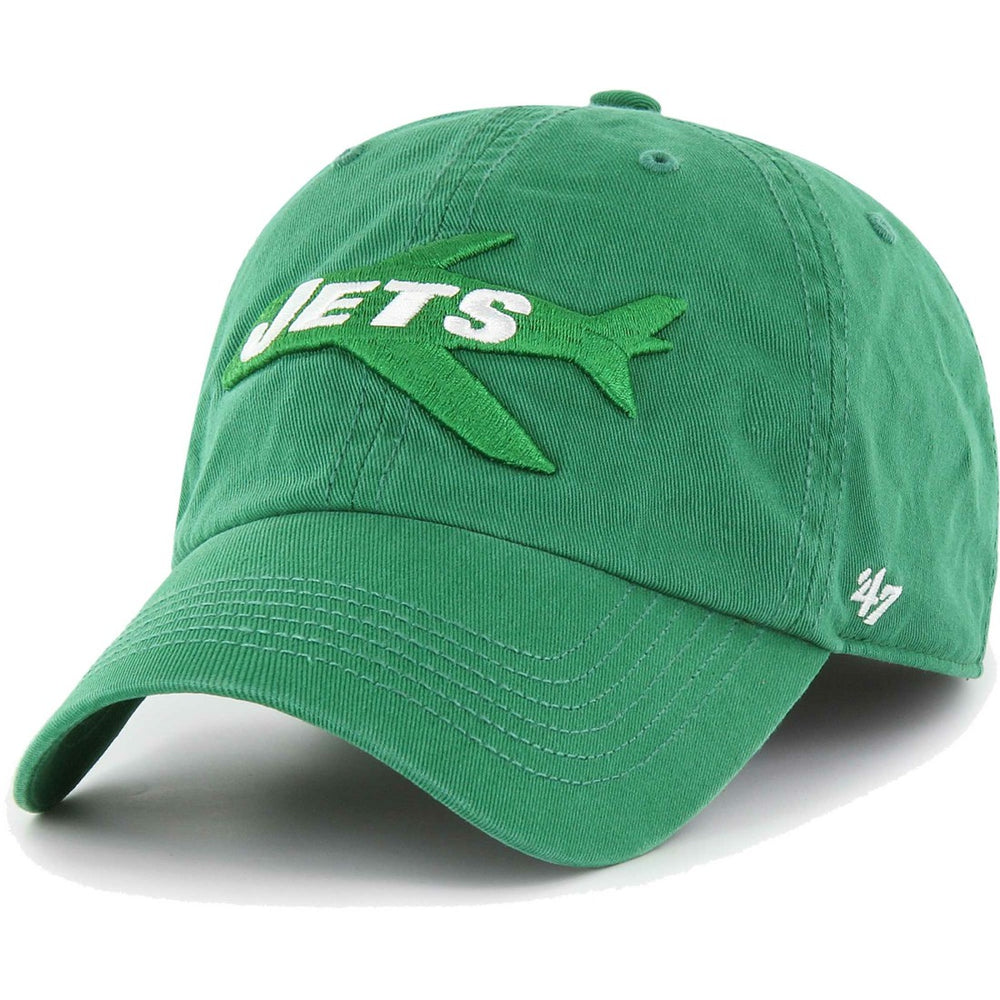 New York Jets '47 Gridiron Classics Franchise Fitted Hat Kelly Green | 47 brand