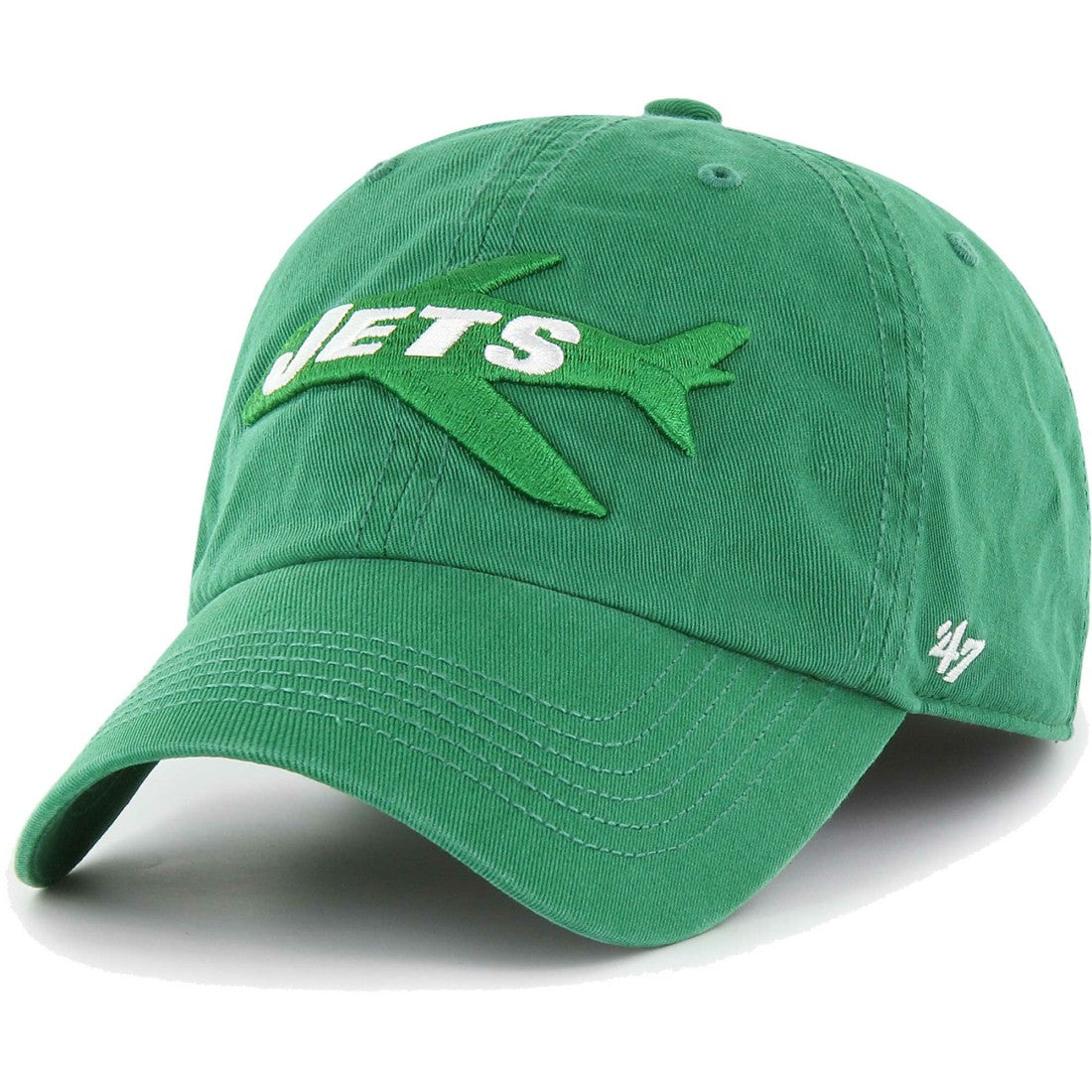 New York Jets '47 Gridiron Classics Franchise Fitted Hat Kelly Green | 47 brand
