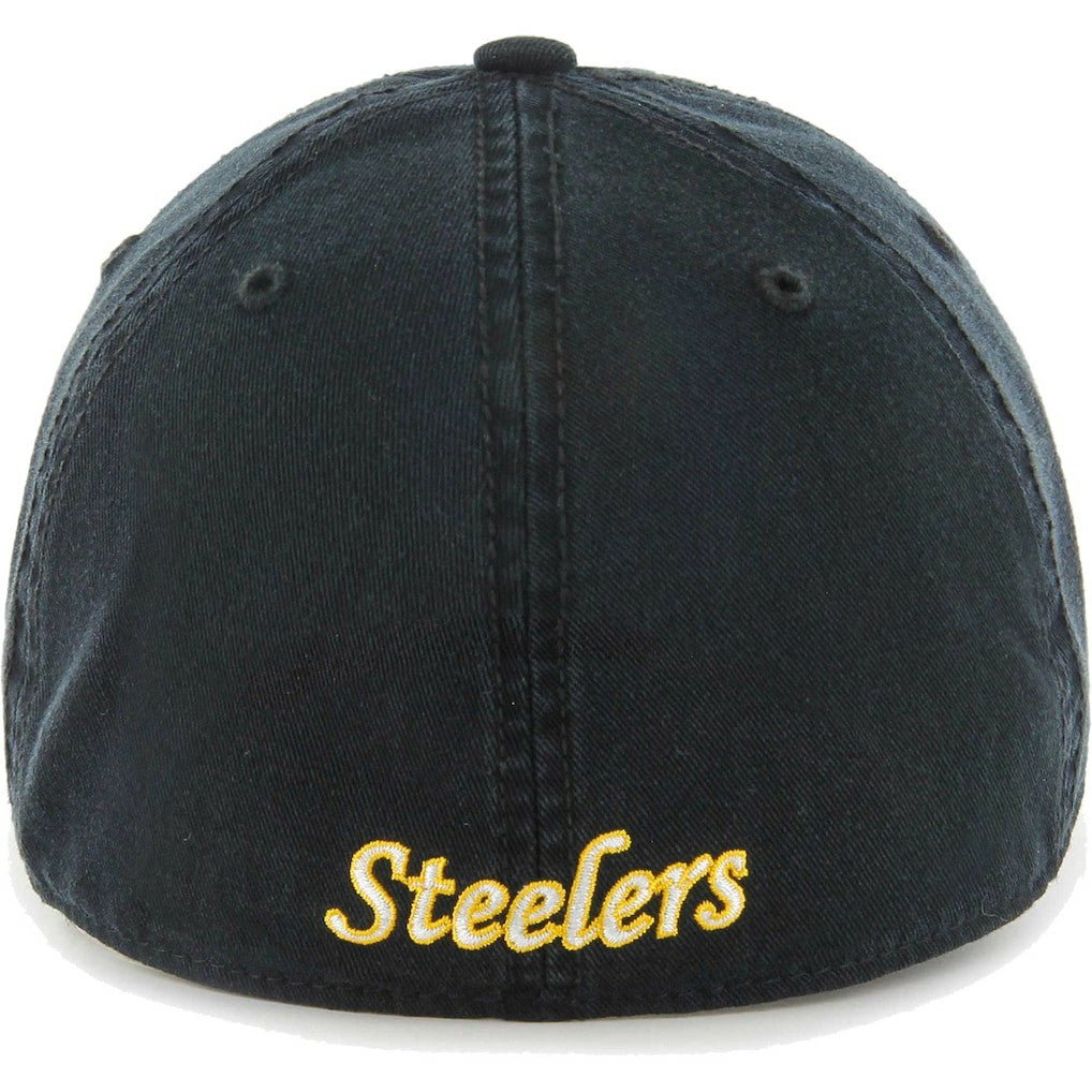 Pittsburgh Steelers '47 Gridiron Classics Franchise Fitted Hat Black | 47 brand