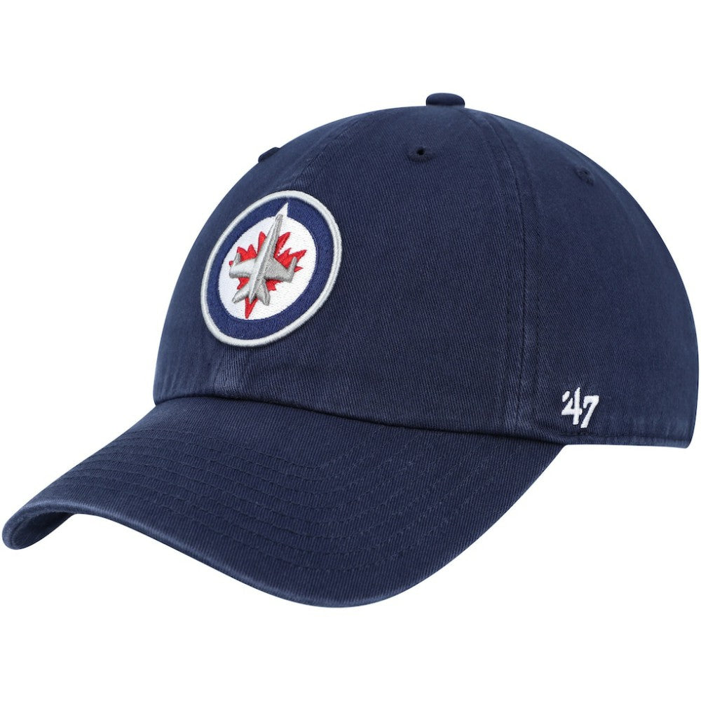 Winnipeg Jets '47 Clean Up Adjustable Hat - Navy - NHL