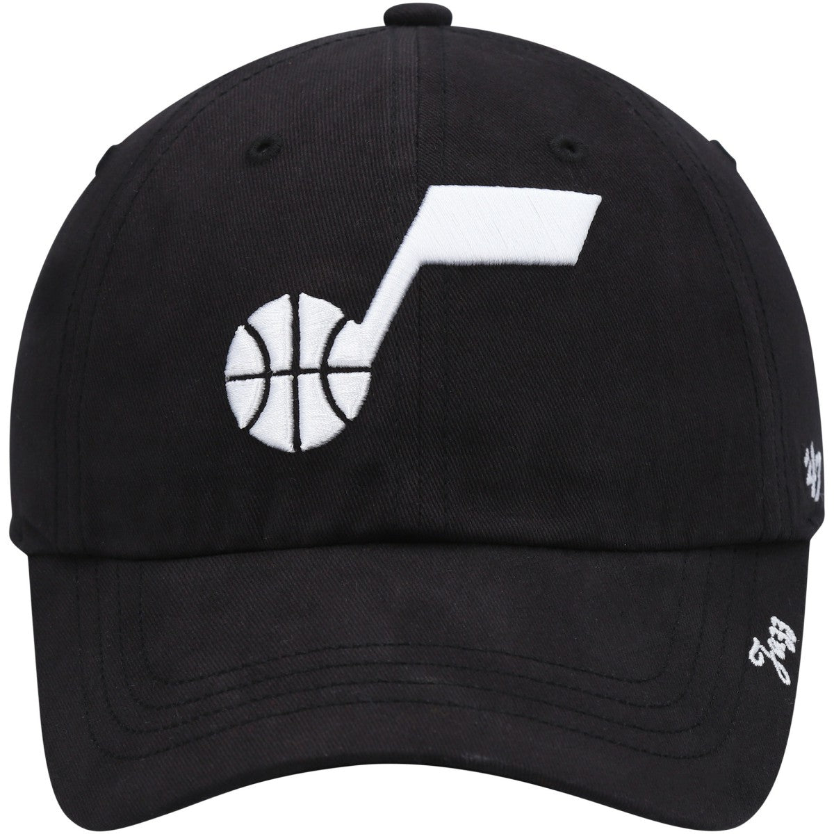 Utah Jazz '47 Women's Miata Clean Up Adjustable Hat Black - NBA