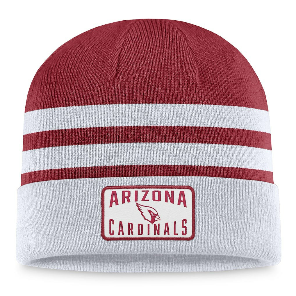 Arizona Cardinals Logo Cuffed Knit Hat Heather Gray | Fanatics