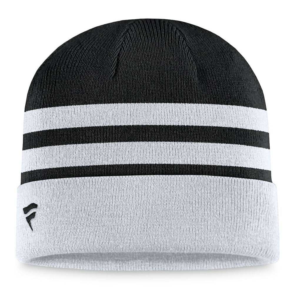 New Orleans Saints Logo Cuffed Knit Hat Heather Gray | Fanatics