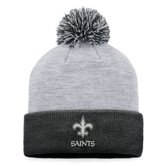 New Orleans Saints Women's Cuffed Knit Hat with Pom Gray | Fanatics