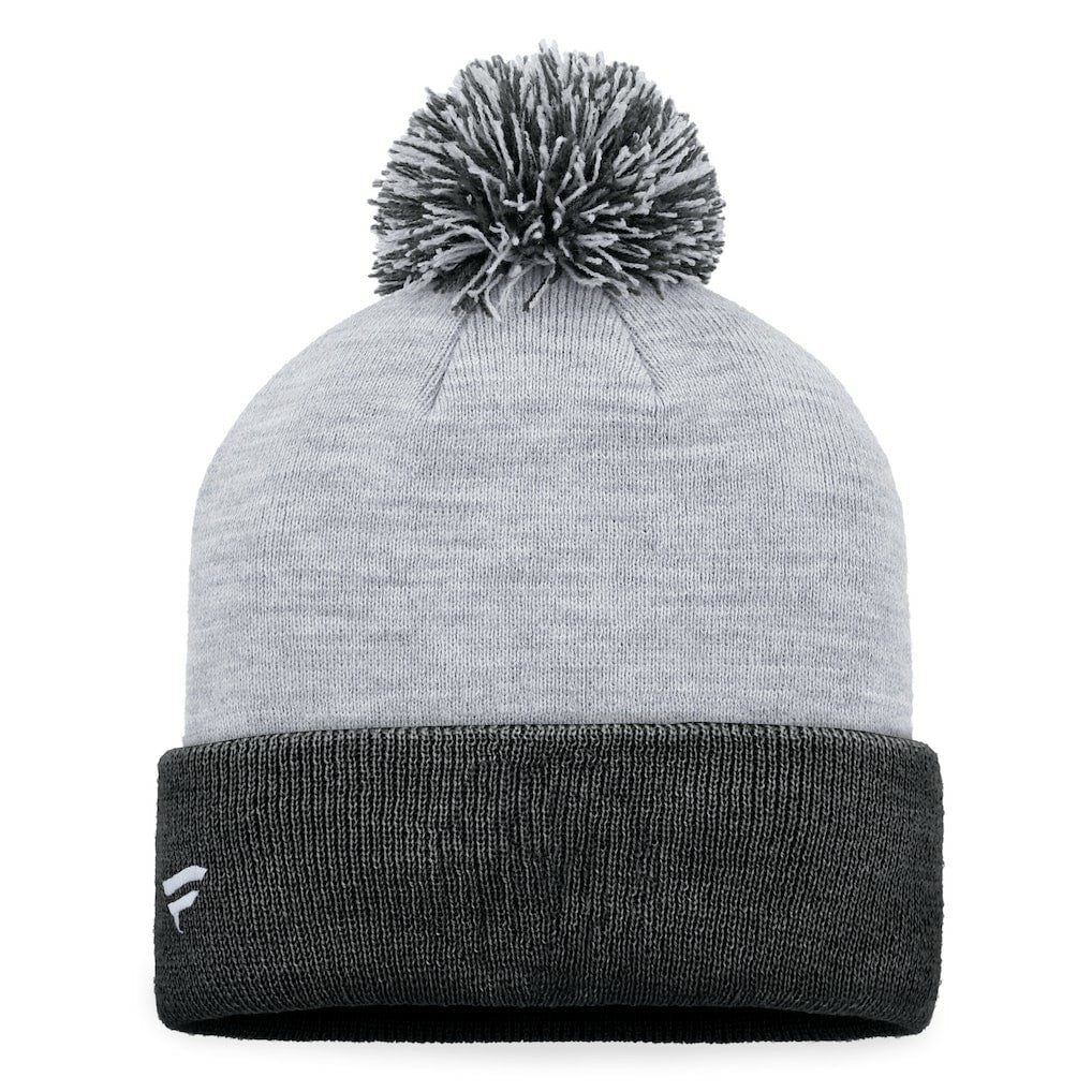 New Orleans Saints Women's Cuffed Knit Hat with Pom Gray | Fanatics