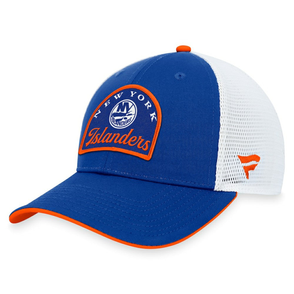 New York Islanders Fanatics Fundamental Adjustable Hat - Royal/White - NHL