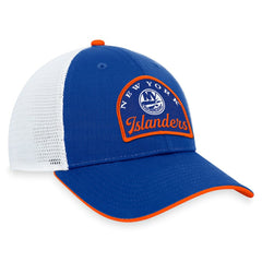 New York Islanders Fanatics Fundamental Adjustable Hat - Royal/White - NHL