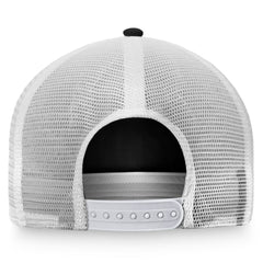 Pittsburgh Penguins Fanatics Women's Fundamental Trucker Adjustable Hat - Black/White - NHL