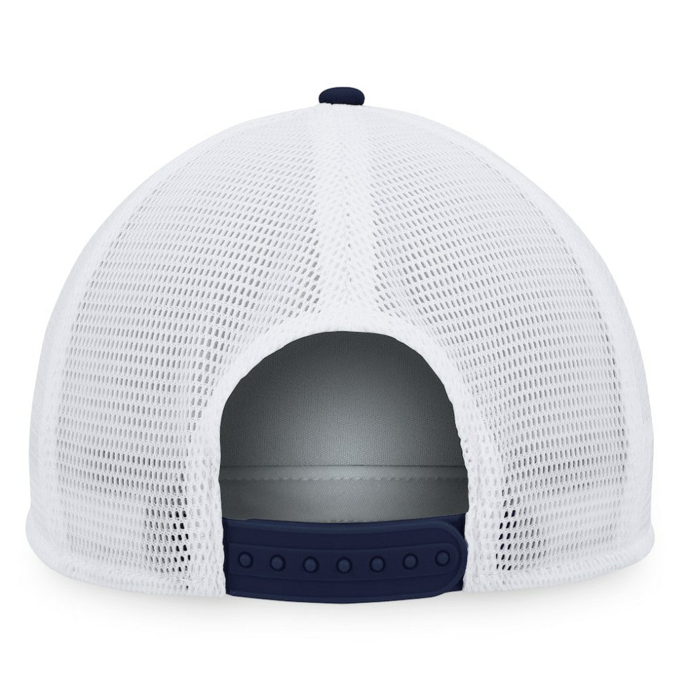 St. Louis Blues Fanatics Foam Front Patch Trucker Snapback Hat - Navy/White - NHL