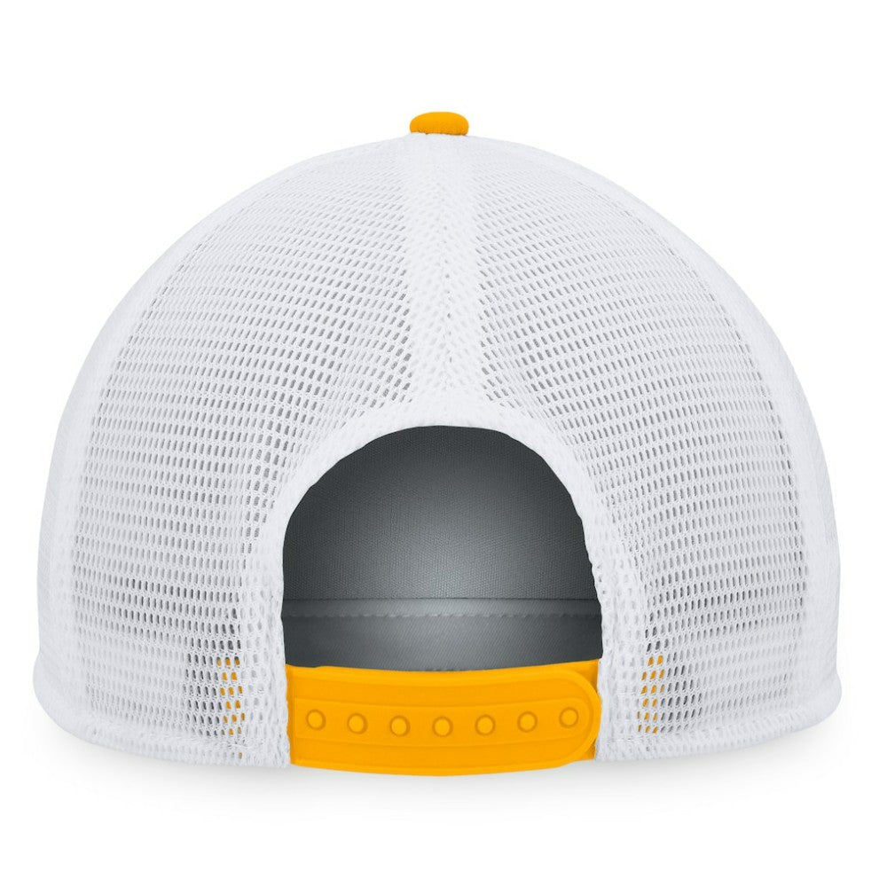 Boston Bruins Fanatics Heritage Vintage Foam Front Trucker Snapback Hat - Black/Gold - NHL