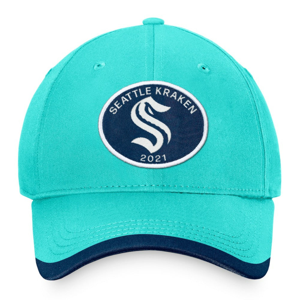 Seattle Kraken Fanatics Fundamental Adjustable Hat - Light Blue - NHL