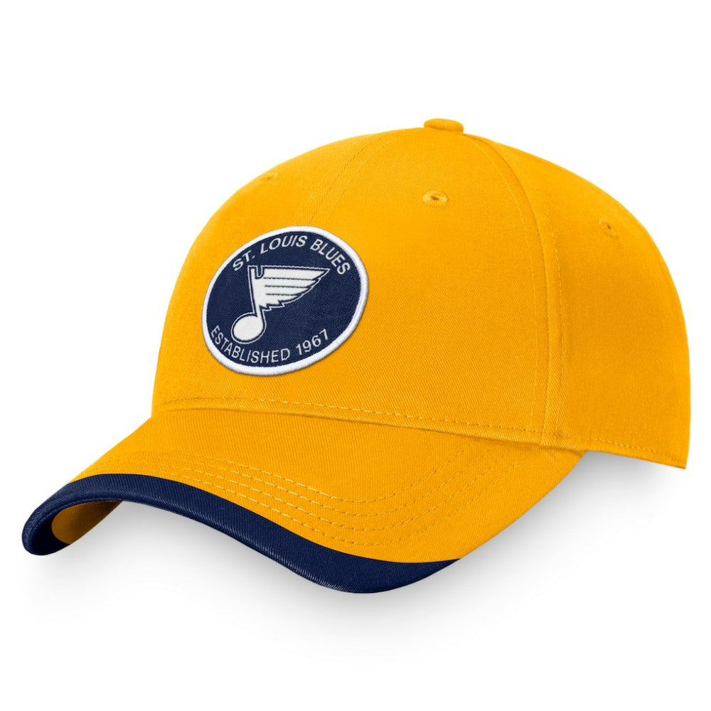 St. Louis Blues Fanatics Fundamental Adjustable Hat - Gold - NHL