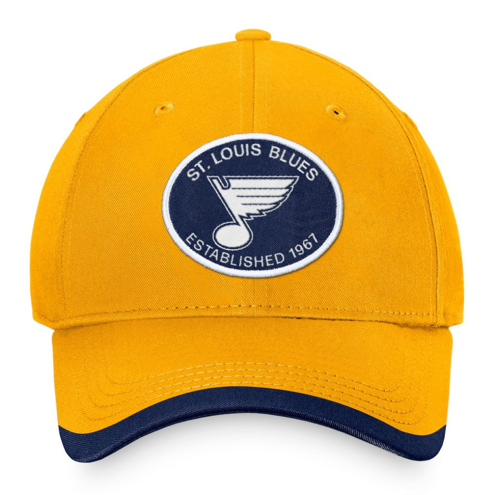St. Louis Blues Fanatics Fundamental Adjustable Hat - Gold - NHL
