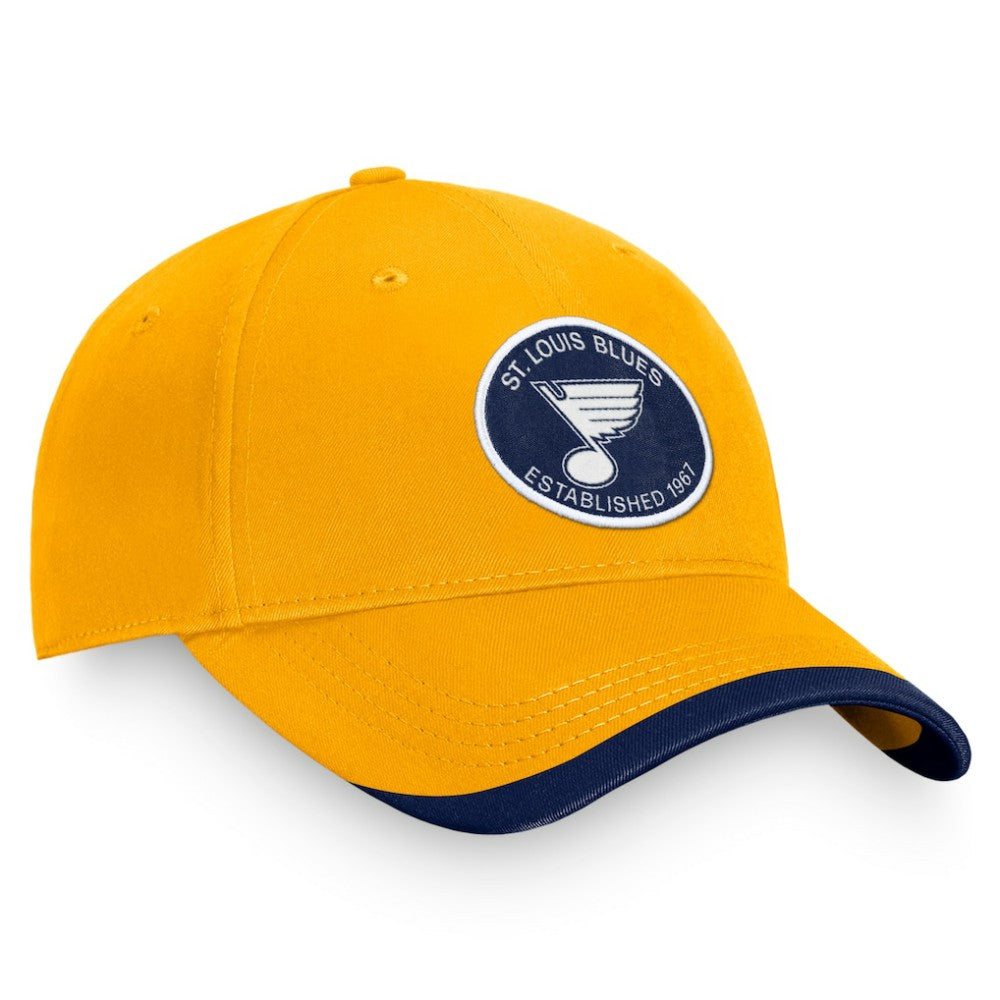 St. Louis Blues Fanatics Fundamental Adjustable Hat - Gold - NHL