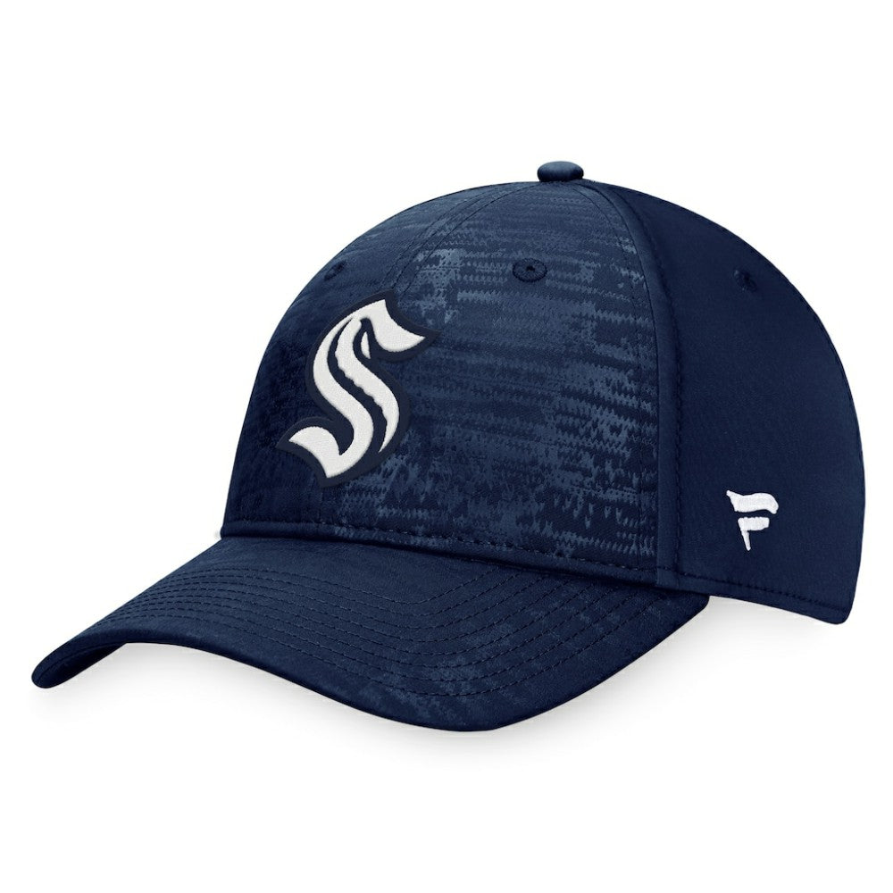 Seattle Kraken Fanatics Fundamental Flex Hat - Deep Sea Blue - NHL