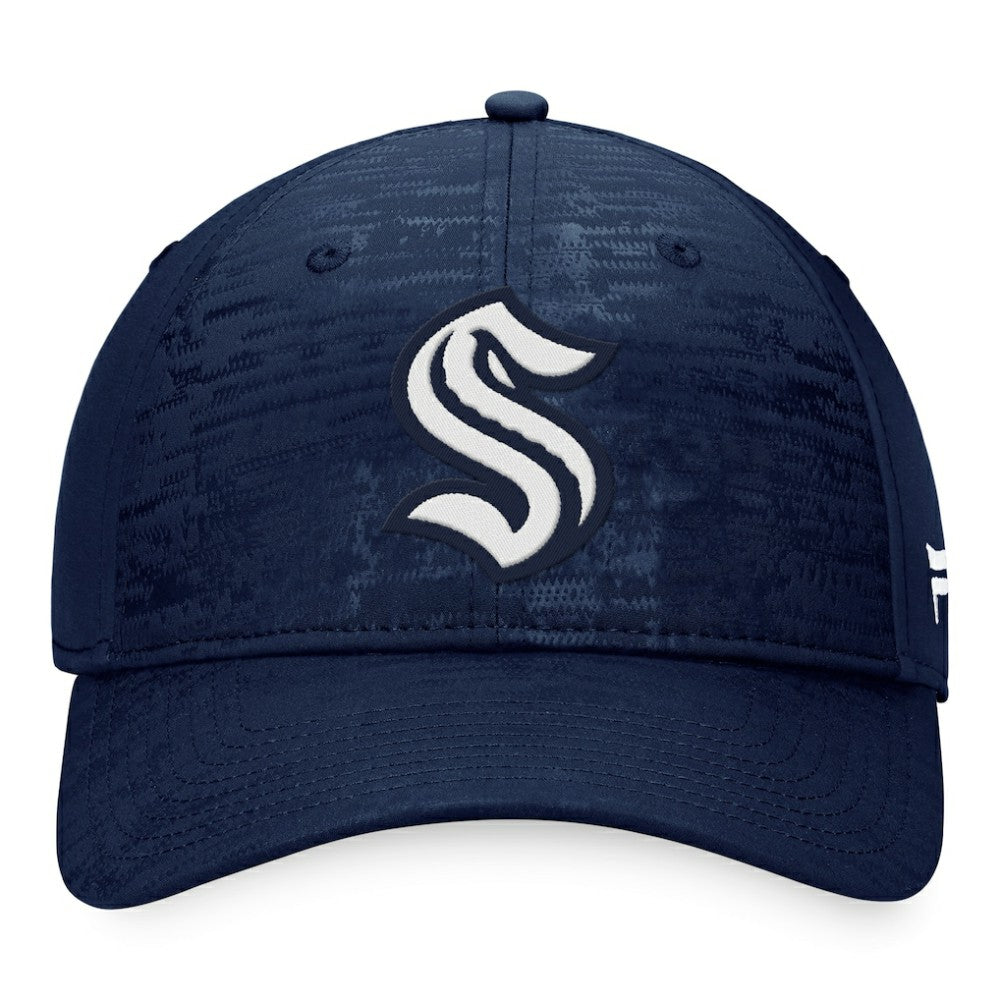 Seattle Kraken Fanatics Fundamental Flex Hat - Deep Sea Blue - NHL