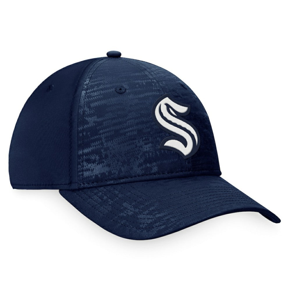 Seattle Kraken Fanatics Fundamental Flex Hat - Deep Sea Blue - NHL