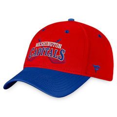 Washington Capitals Fanatics Heritage Vintage Flex Hat - Red/Blue - NHL