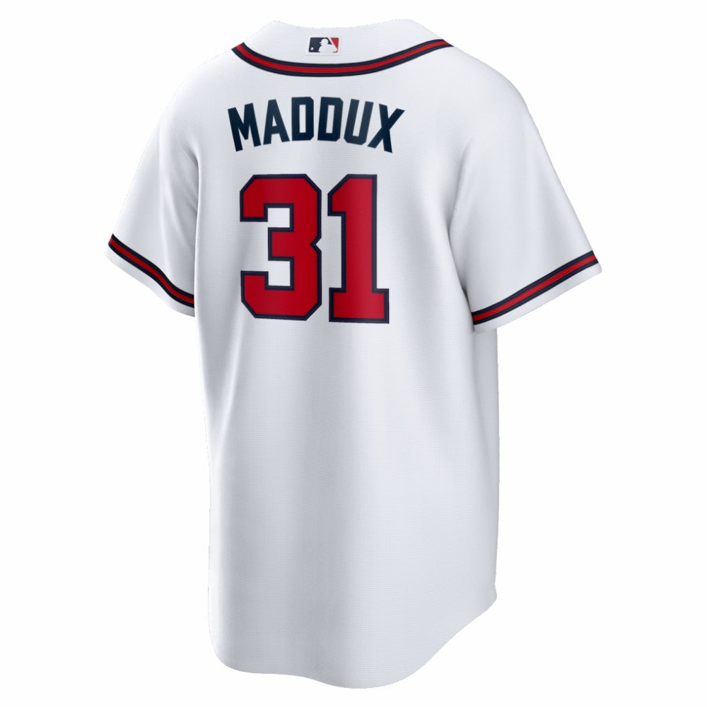 Greg Maddux Atlanta Braves Nike Home Retired Player Replica Jersey - MLB