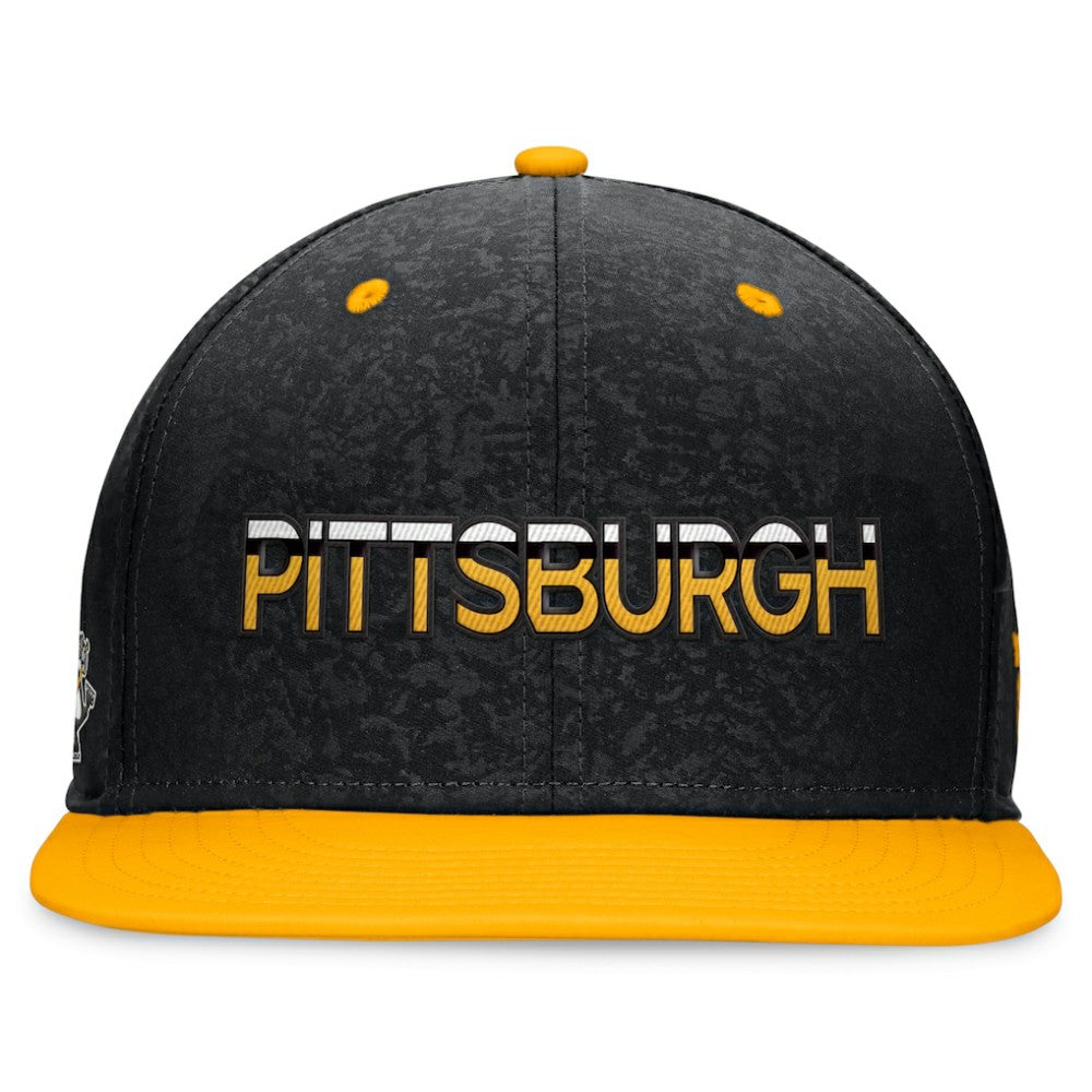 Pittsburgh Penguins Fanatics Authentic Pro Alternate Jersey Snapback Hat - Black/Gold - NHL