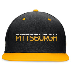 Pittsburgh Penguins Fanatics Authentic Pro Alternate Jersey Snapback Hat - Black/Gold - NHL