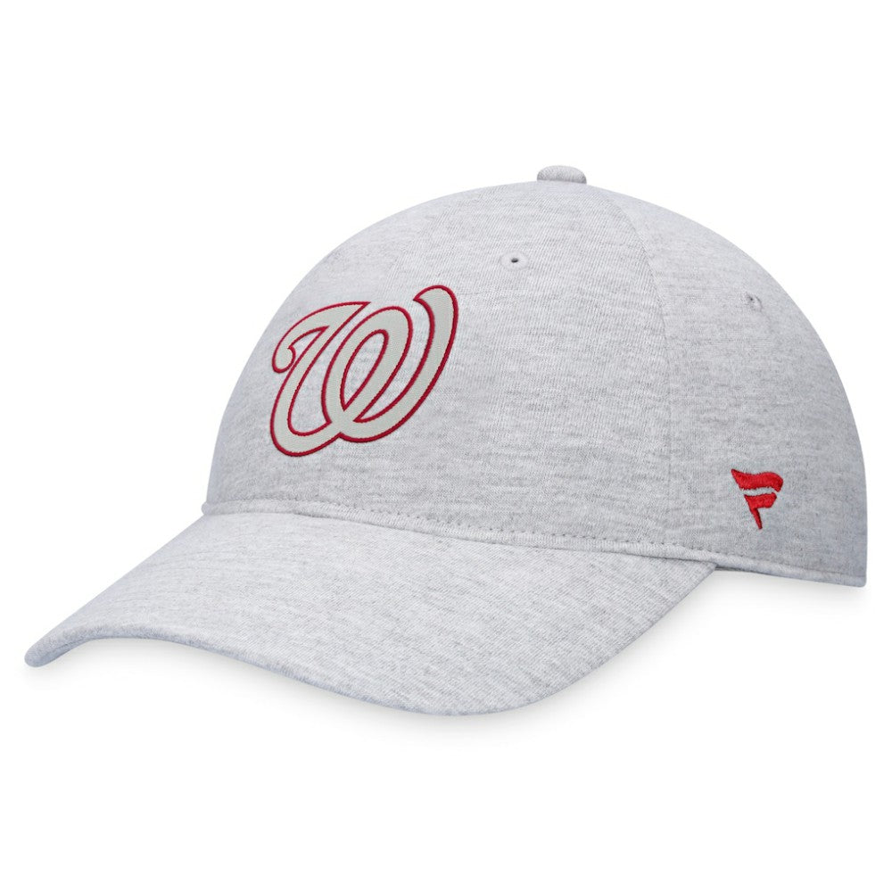 Washington Nationals Fanatics Logo Adjustable Hat - MLB