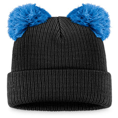 Miami Marlins Fanatics Women's Double Pom Cuffed Knit Hat - MLB
