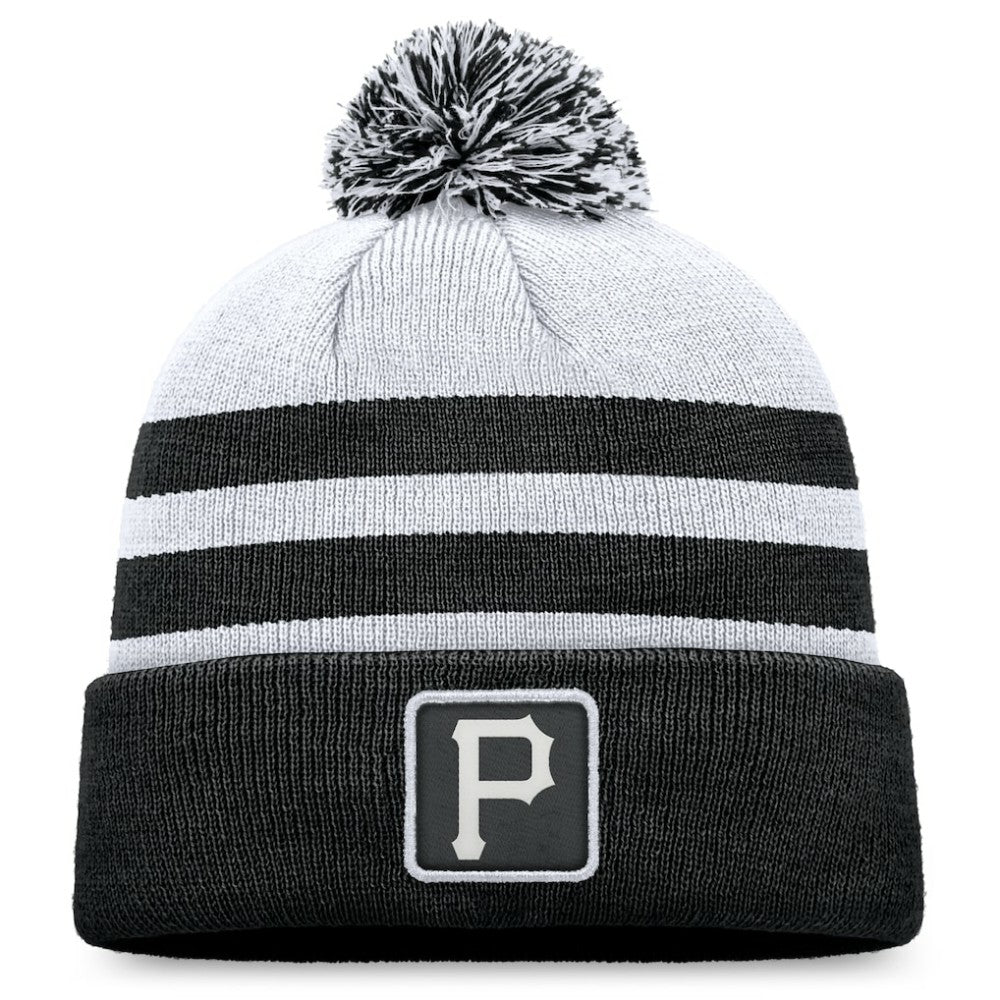 Pittsburgh Pirates Fanatics Cuffed Knit Hat with Pom - MLB
