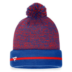 Chicago Cubs Fanatics Space-Dye Cuffed Knit Hat with Pom - MLB
