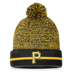Pittsburgh Pirates Fanatics Space-Dye Cuffed Knit Hat with Pom - MLB
