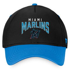 Miami Marlins Fanatics Stacked Logo Flex Hat - MLB