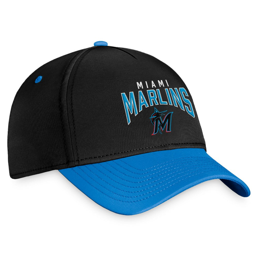 Miami Marlins Fanatics Stacked Logo Flex Hat - MLB