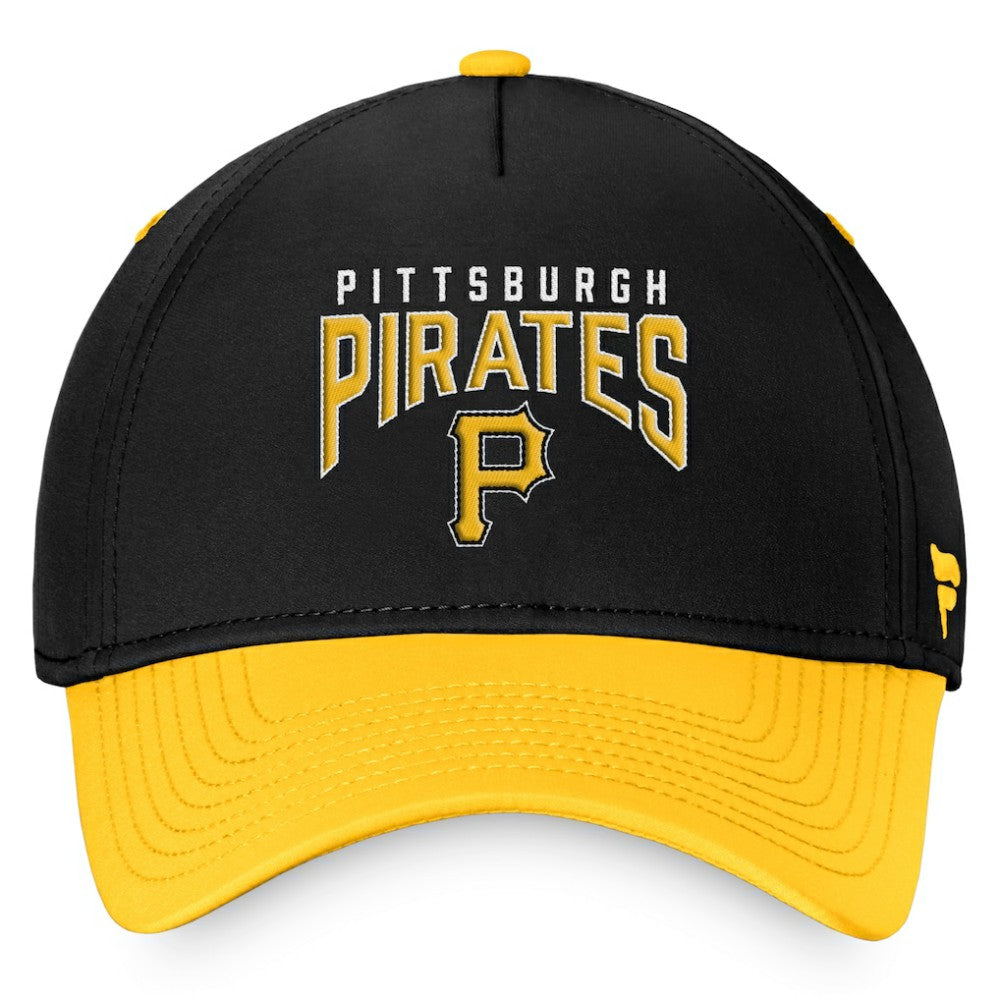 Pittsburgh Pirates Fanatics Stacked Logo Flex Hat - MLB