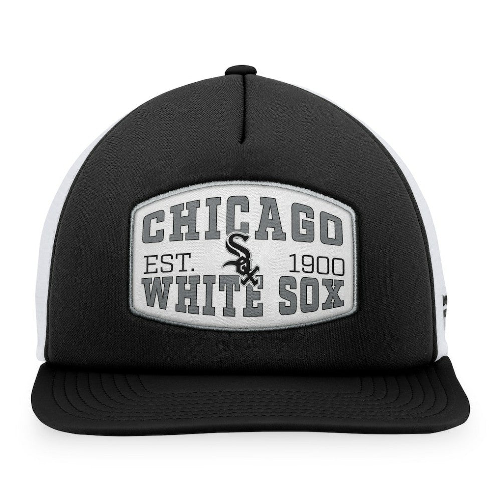 Chicago White Sox Fanatics Foam Front Patch Trucker Snapback Hat - MLB