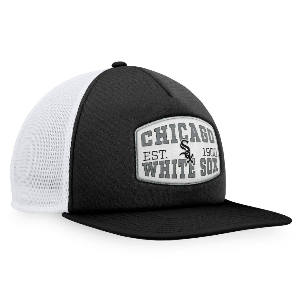 Chicago White Sox Fanatics Foam Front Patch Trucker Snapback Hat - MLB