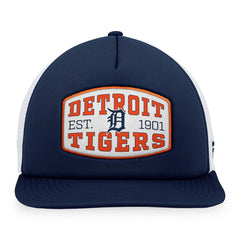 Detroit Tigers Fanatics Foam Front Patch Trucker Snapback Hat - MLB