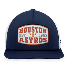Houston Astros Fanatics Foam Front Patch Trucker Snapback Hat - MLB