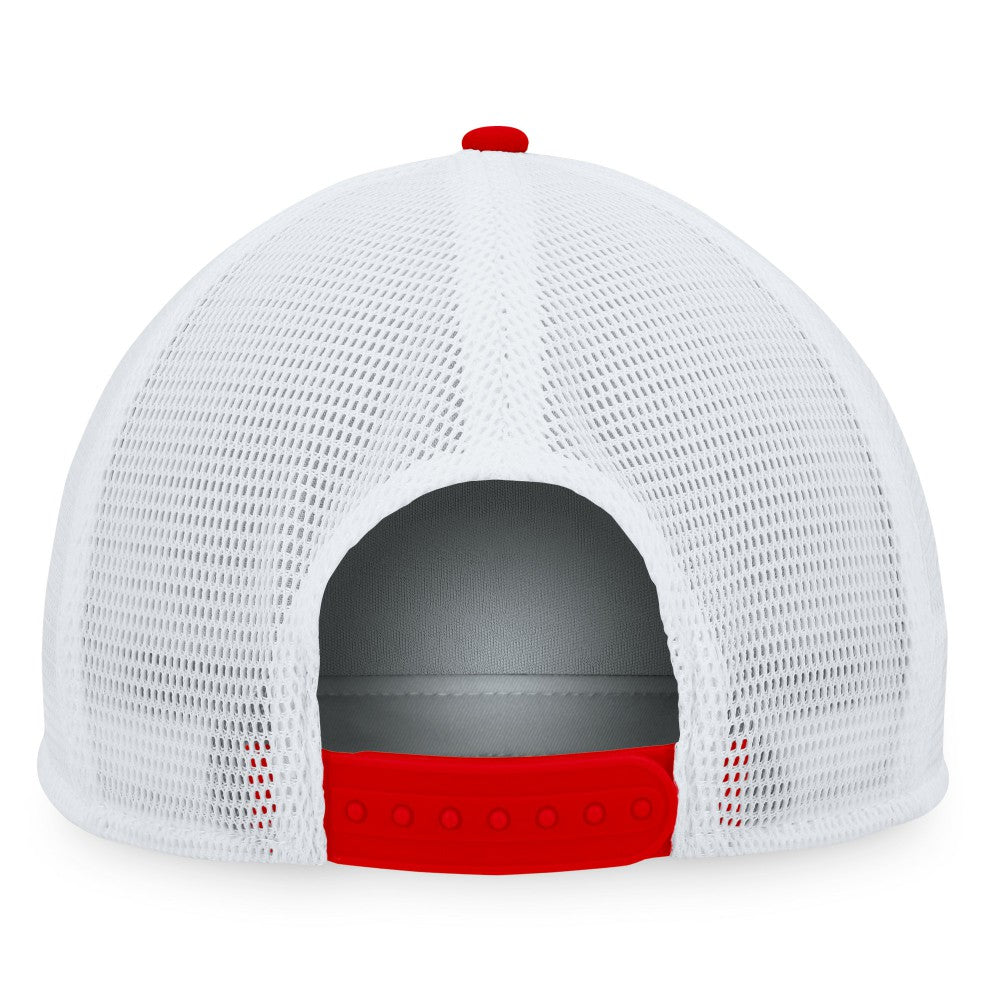 Los Angeles Angels Fanatics Foam Front Patch Trucker Snapback Hat - MLB