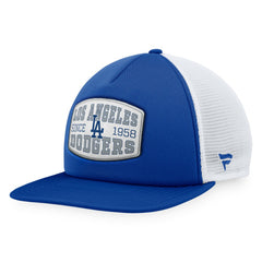 Los Angeles Dodgers Fanatics Foam Front Patch Trucker Snapback Hat - MLB